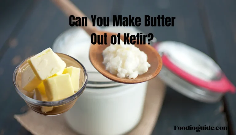 can you make butter out of kefir